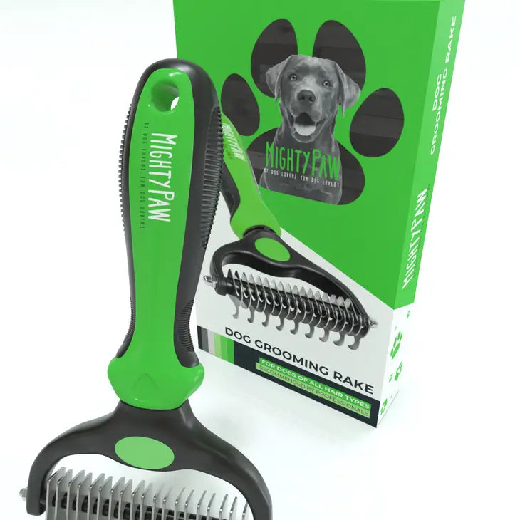 Dog hair rake clearance