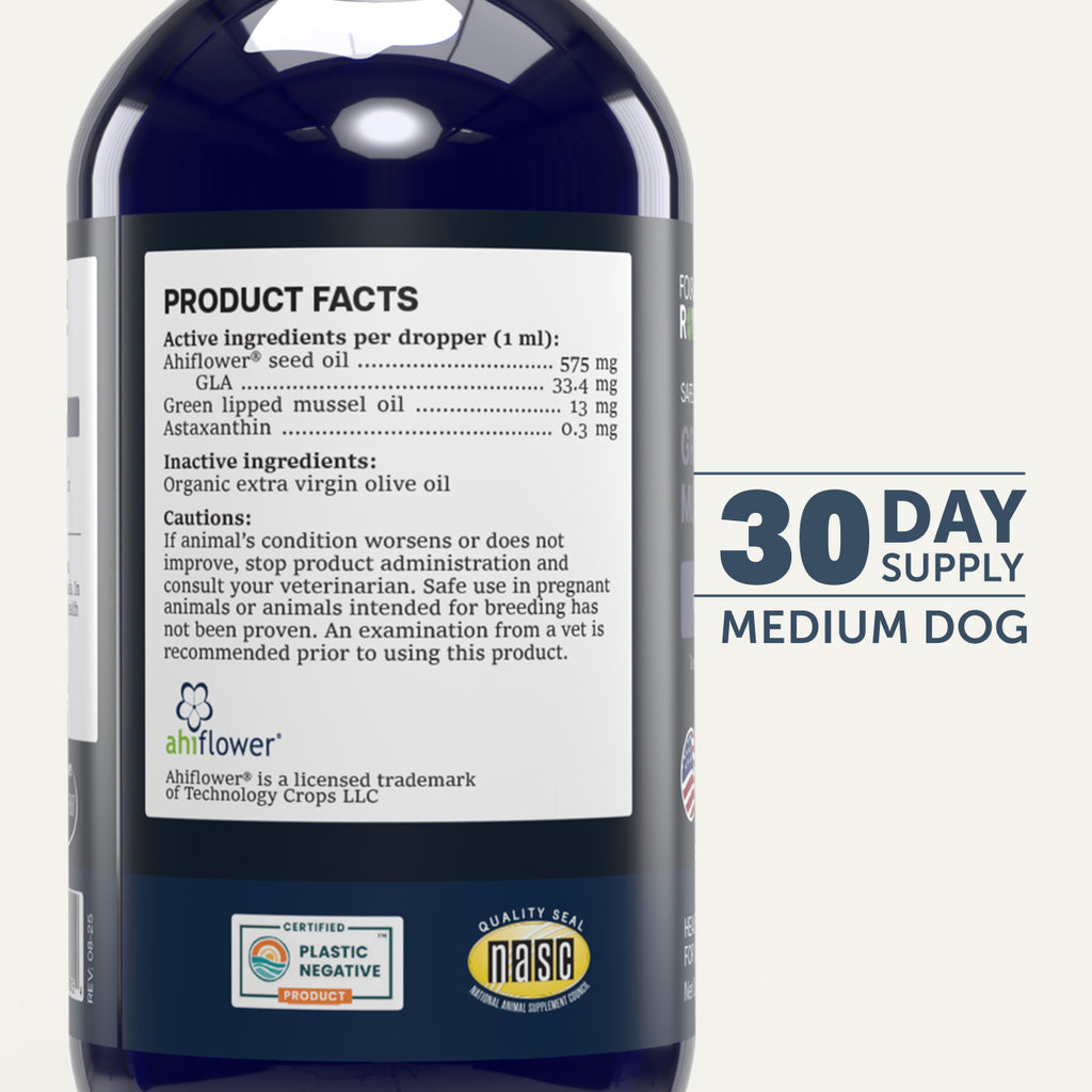 SAFE-SEA - Green lipped mussel oil for dogs – Modern K9