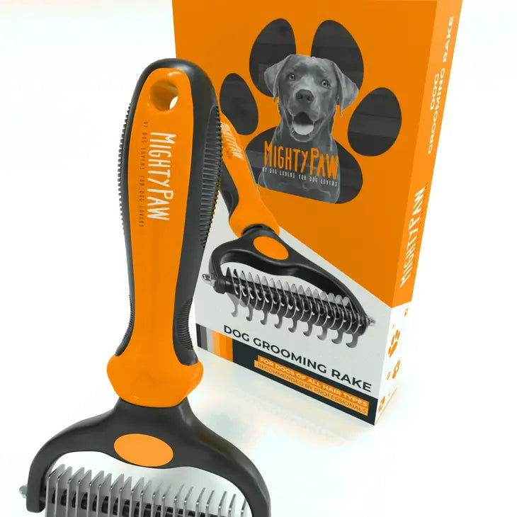 Dog hot sale undercoat rake