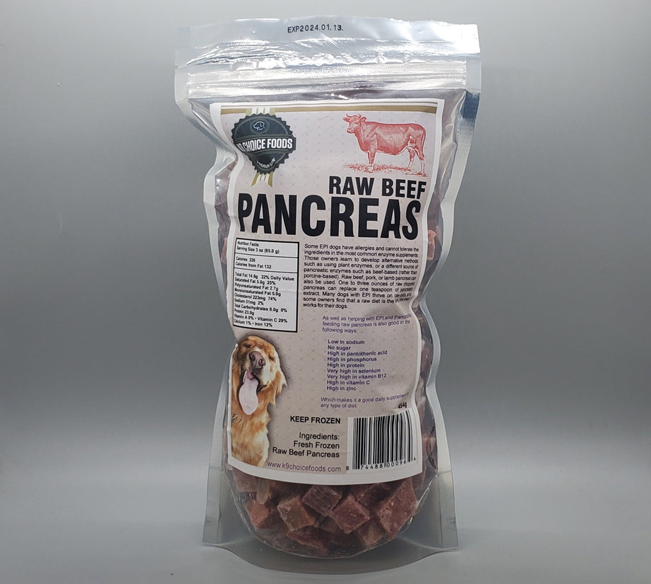 Beef pancreas shop for dogs